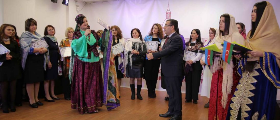 Moskvada Azərbaycan kəlağayısına həsr olunmuş tədbir keçirilib (FOTO)
