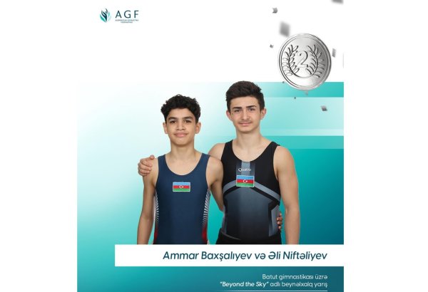 Gimnastlarımız "Beyond the Sky” turnirində 6 medal qazanıblar