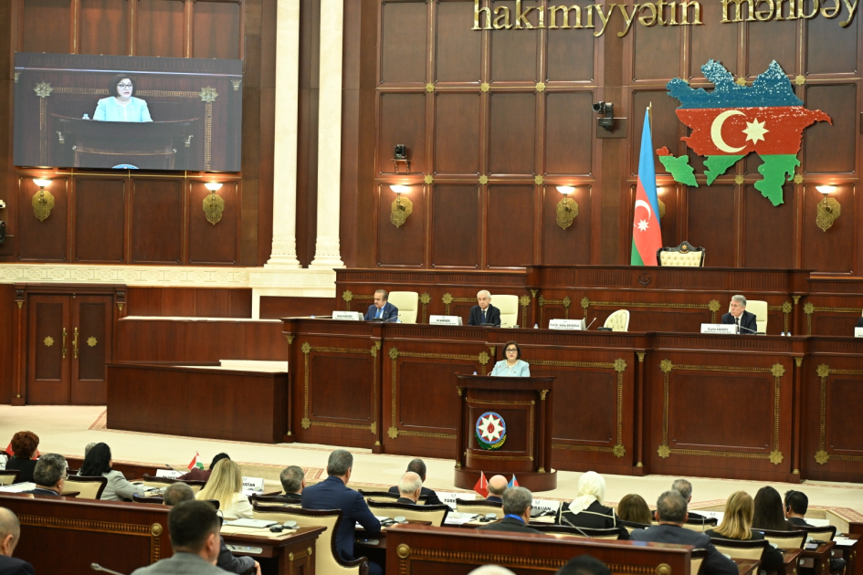 Milli Məclisdə “Parlamentarizm: ənənələr və perspektivlər” mövzusunda beynəlxalq parlament konfransı keçirilib (FOTO) (ƏLAVƏ EDİLİB)