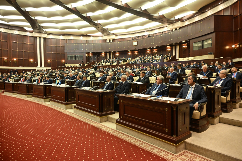 Milli Məclisdə “Parlamentarizm: ənənələr və perspektivlər” mövzusunda beynəlxalq parlament konfransı keçirilib (FOTO) (ƏLAVƏ EDİLİB)