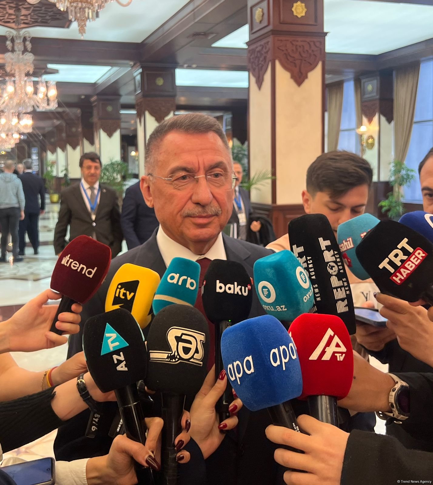 Bölgədə sülh üçün Zəngəzur dəhlizinin açılması əhəmiyyətlidir - Fuat Oktay