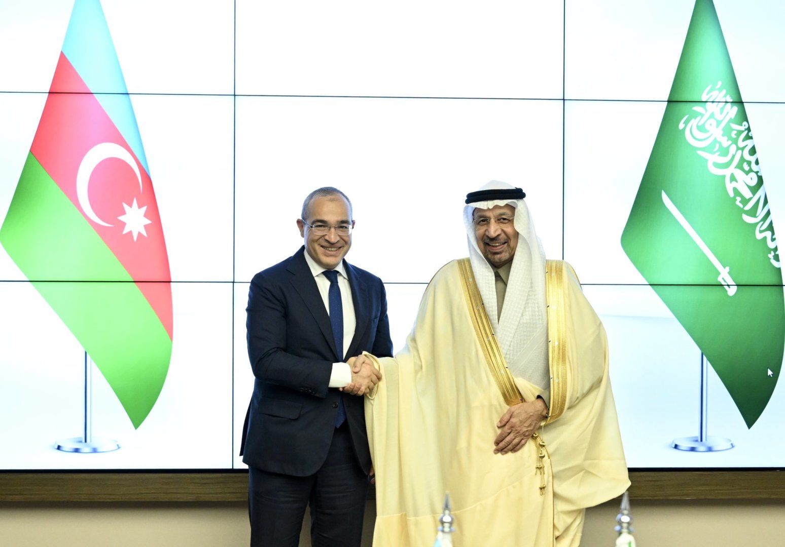 Azərbaycan ilə Səudiyyə Ərəbistanı arasında investisiyaların təşviqi imkanları müzakirə edilib (FOTO)