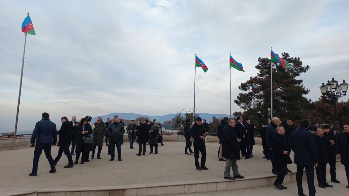 Beynəlxalq Parlament Konfransının iştirakçıları Füzuliyə, Şuşaya, Xankəndiyə və Xocalıya səfər ediblər (FOTO)
