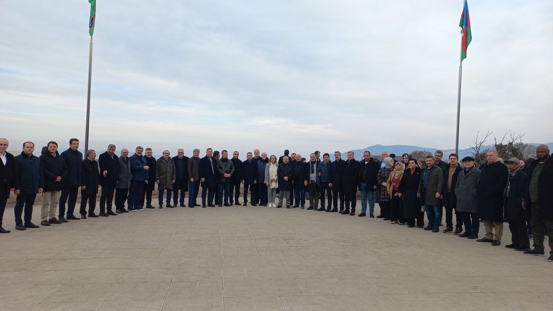 Beynəlxalq Parlament Konfransının iştirakçıları Füzuliyə, Şuşaya, Xankəndiyə və Xocalıya səfər ediblər (FOTO)