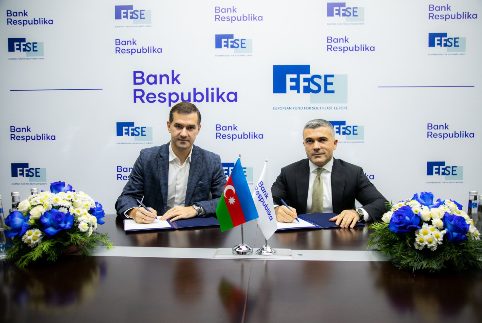 Bank Respublika və EFSE sahibkarlığın dəstəklənməsi üçün irihəcmli kredit sazişi bağladı (FOTO)