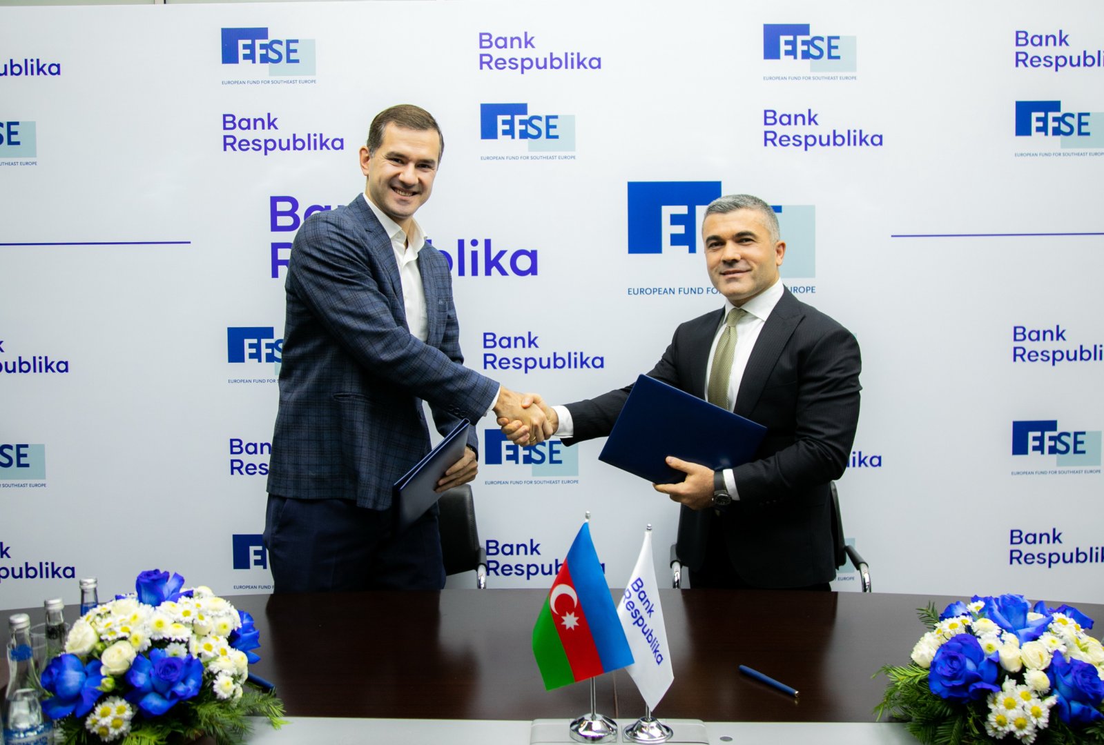 Bank Respublika və EFSE sahibkarlığın dəstəklənməsi üçün irihəcmli kredit sazişi bağladı (FOTO)