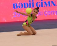 Bədii Gimnastika üzrə 29-cu Bakı çempionatı ve birinciliyi başladı (FOTO)