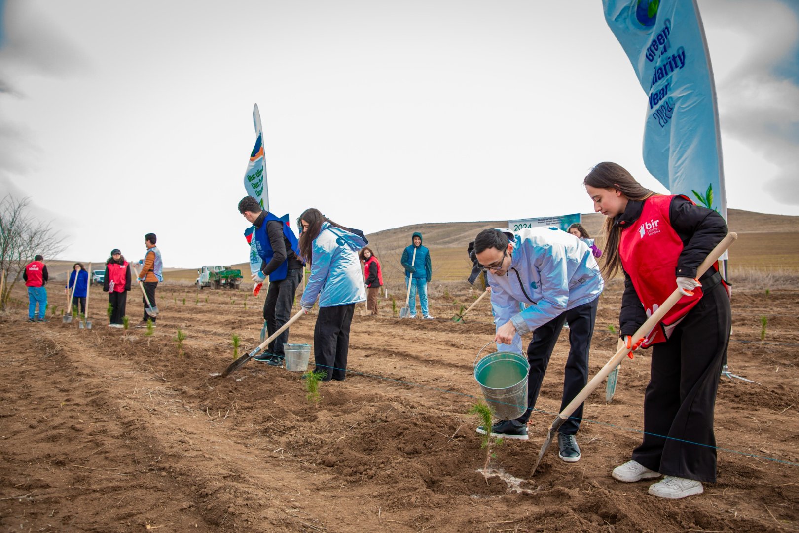 “Azərbaycan Könüllülük Həftəsi 2024” çərçivəsində  “Eko təşəbbüslər” günü həyata keçirilib (FOTO)