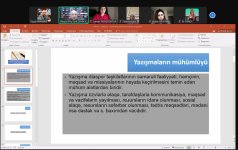 “Diaspor Akademiyası- 2” layihəsi çərçivəsində növbəti təlim keçirilib (FOTO)