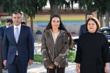 Heydər Əliyev Fondunun vitse-prezidenti Leyla Əliyeva əlilliyi olan şəxslər üçün sosial xidmət müəssisələrini ziyarət edib (FOTO)