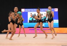 Bədii Gimnastika üzrə 29-cu Bakı çempionatı ve birinciliyi davam edir (FOTO)