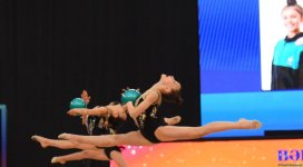 Bədii Gimnastika üzrə 29-cu Bakı çempionatı ve birinciliyi davam edir (FOTO)