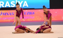 Bədii Gimnastika üzrə 29-cu Bakı çempionatı ve birinciliyi davam edir (FOTO)