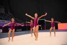 Bədii Gimnastika üzrə 29-cu Bakı çempionatı ve birinciliyi davam edir (FOTO)