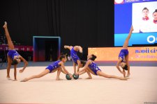 Bədii Gimnastika üzrə 29-cu Bakı çempionatı ve birinciliyi davam edir (FOTO)
