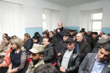 Xaçmazın Yergüc kəndində növbəti səyyar qəbul keçirilib (FOTO)