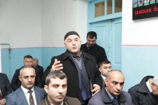 Xaçmazın Yergüc kəndində növbəti səyyar qəbul keçirilib (FOTO)