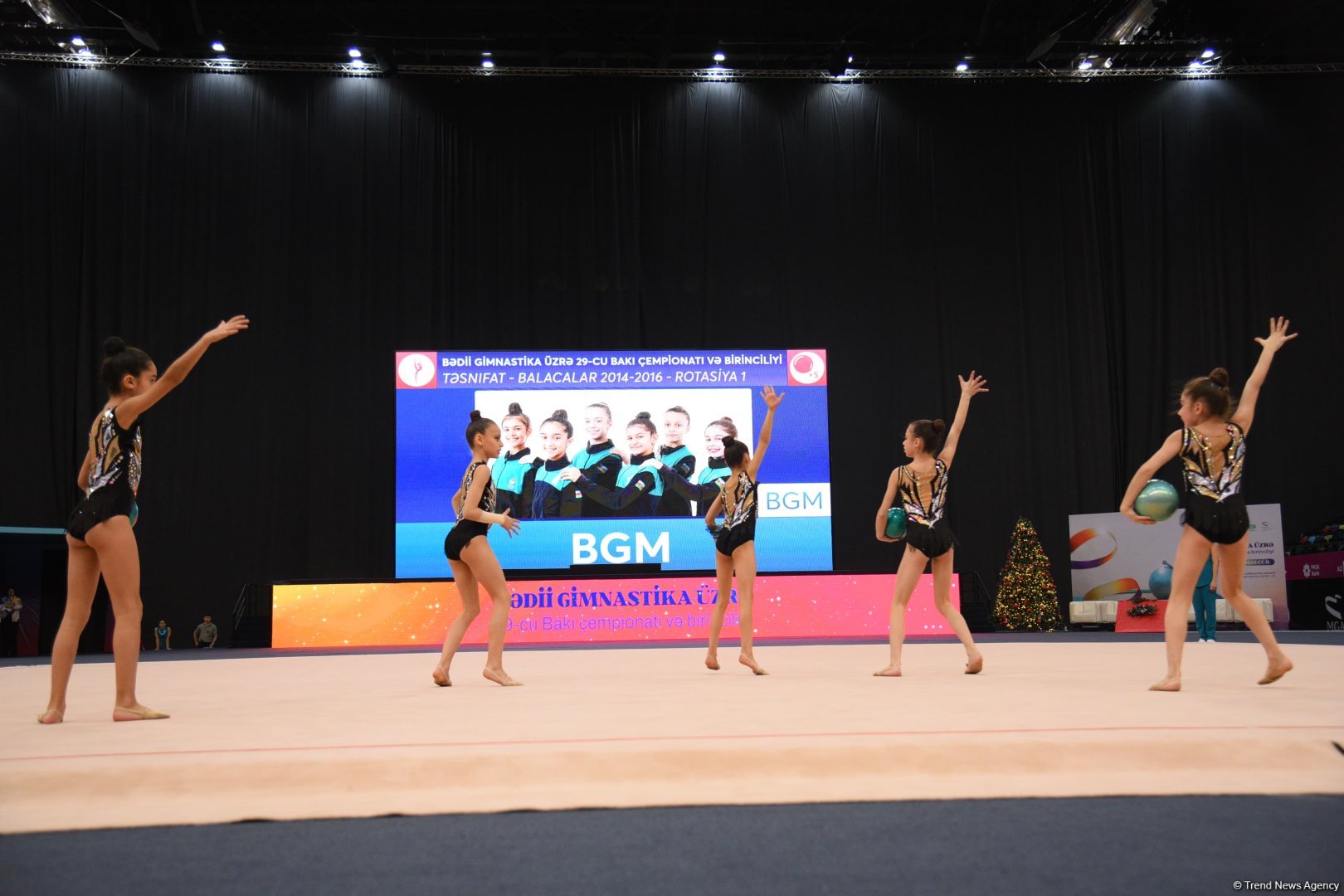 Bədii Gimnastika üzrə 29-cu Bakı çempionatı ve birinciliyi davam edir (FOTO)