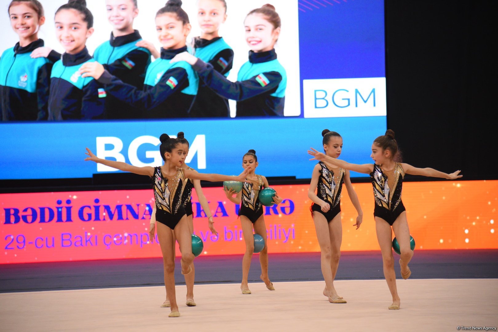 Bədii Gimnastika üzrə 29-cu Bakı çempionatı ve birinciliyi davam edir (FOTO)