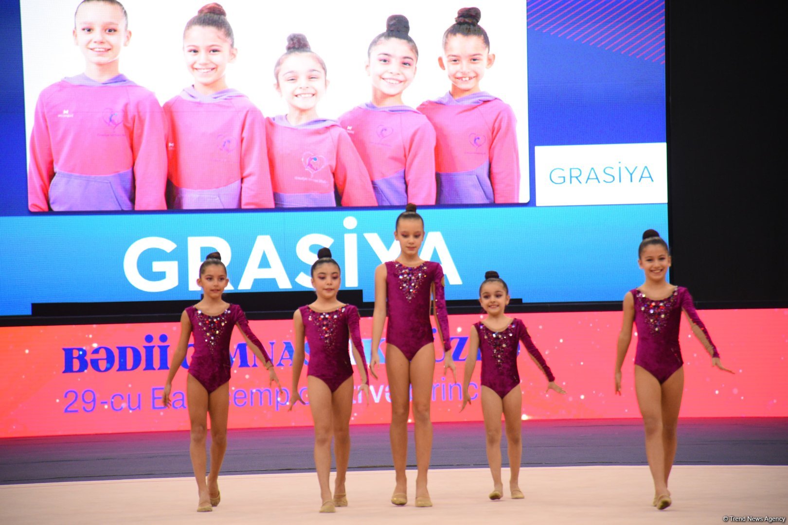Bədii Gimnastika üzrə 29-cu Bakı çempionatı ve birinciliyi davam edir (FOTO)