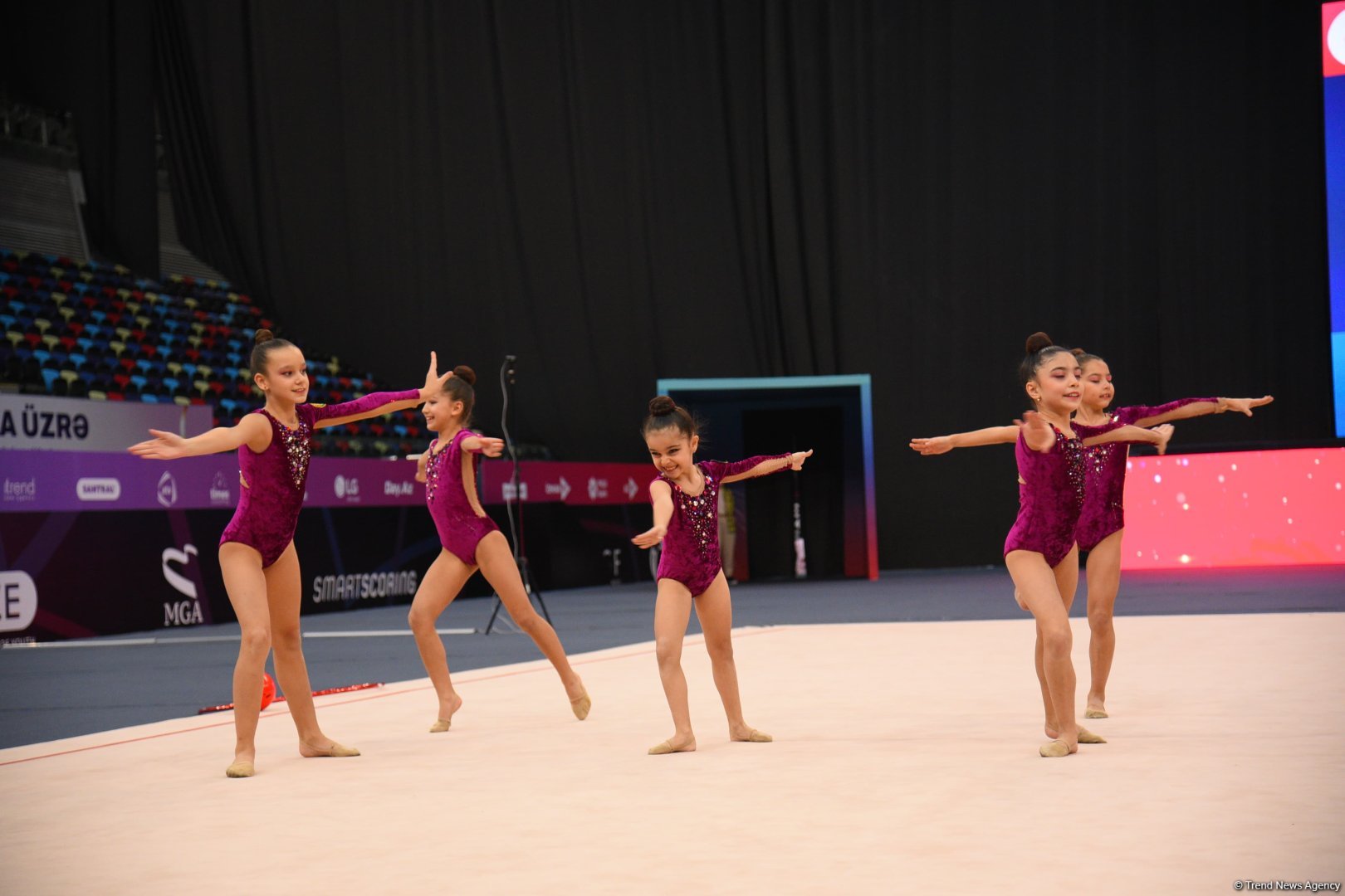 Bədii Gimnastika üzrə 29-cu Bakı çempionatı ve birinciliyi davam edir (FOTO)
