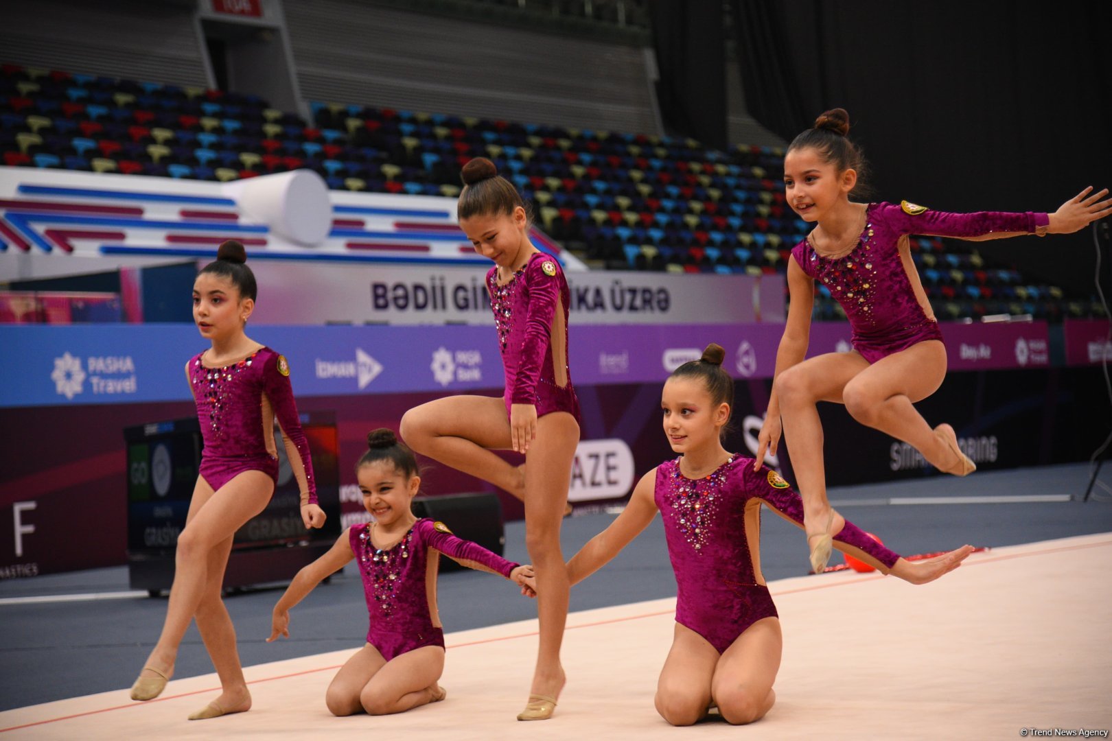 Bədii Gimnastika üzrə 29-cu Bakı çempionatı ve birinciliyi davam edir (FOTO)