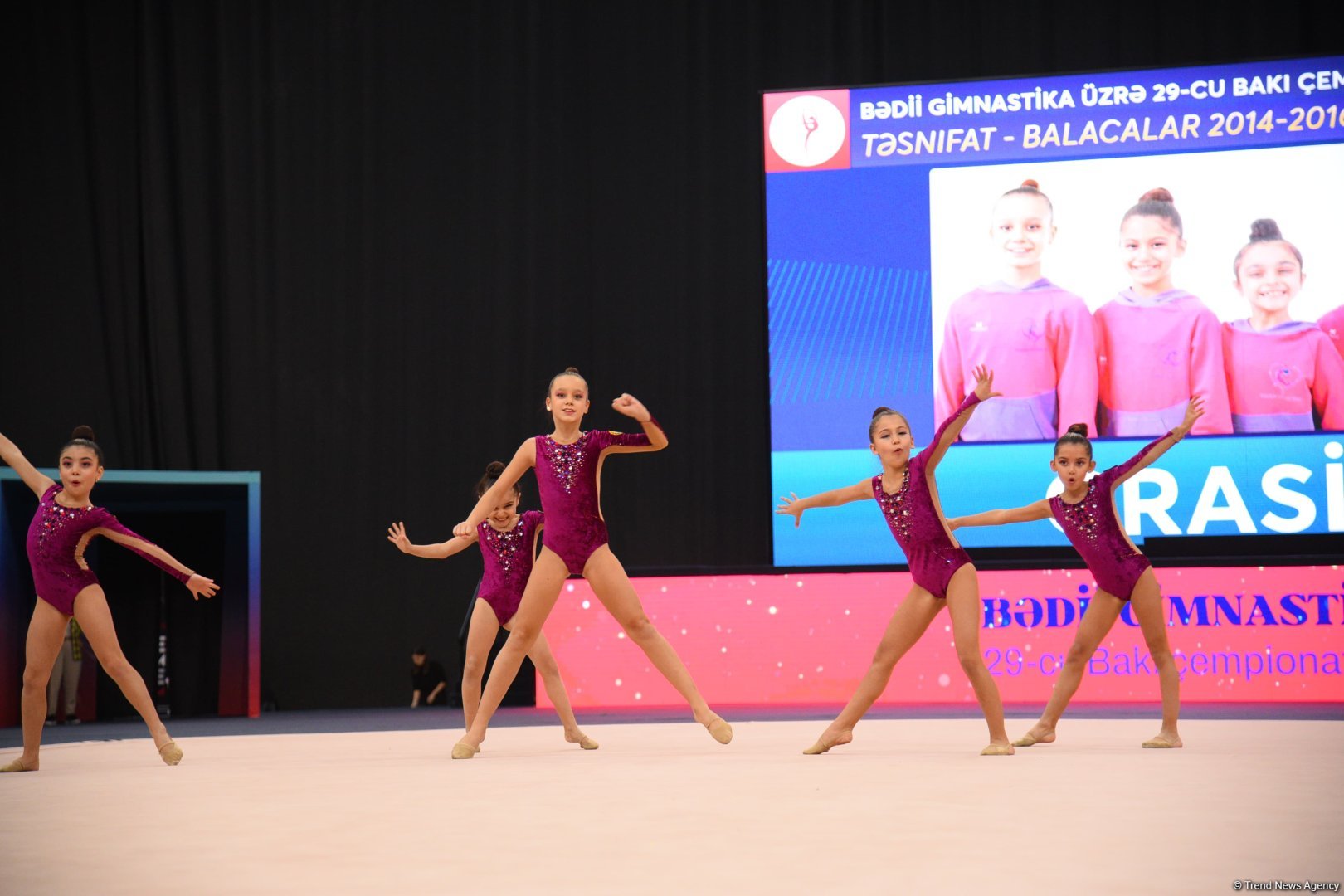 Bədii Gimnastika üzrə 29-cu Bakı çempionatı ve birinciliyi davam edir (FOTO)