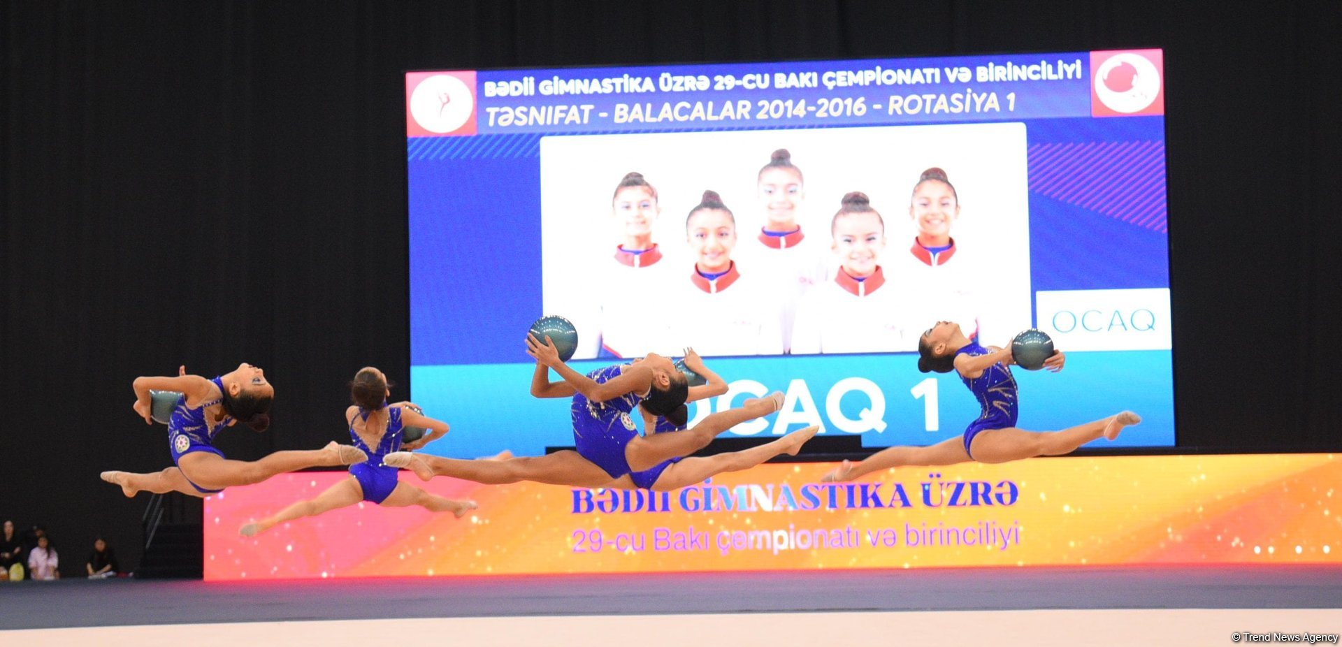 Bədii Gimnastika üzrə 29-cu Bakı çempionatı ve birinciliyi davam edir (FOTO)