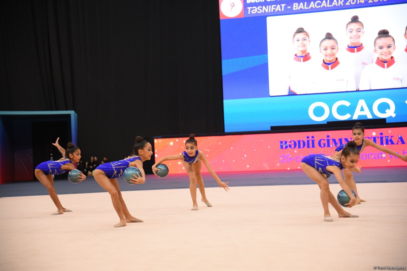 Bədii Gimnastika üzrə 29-cu Bakı çempionatı ve birinciliyi davam edir (FOTO)