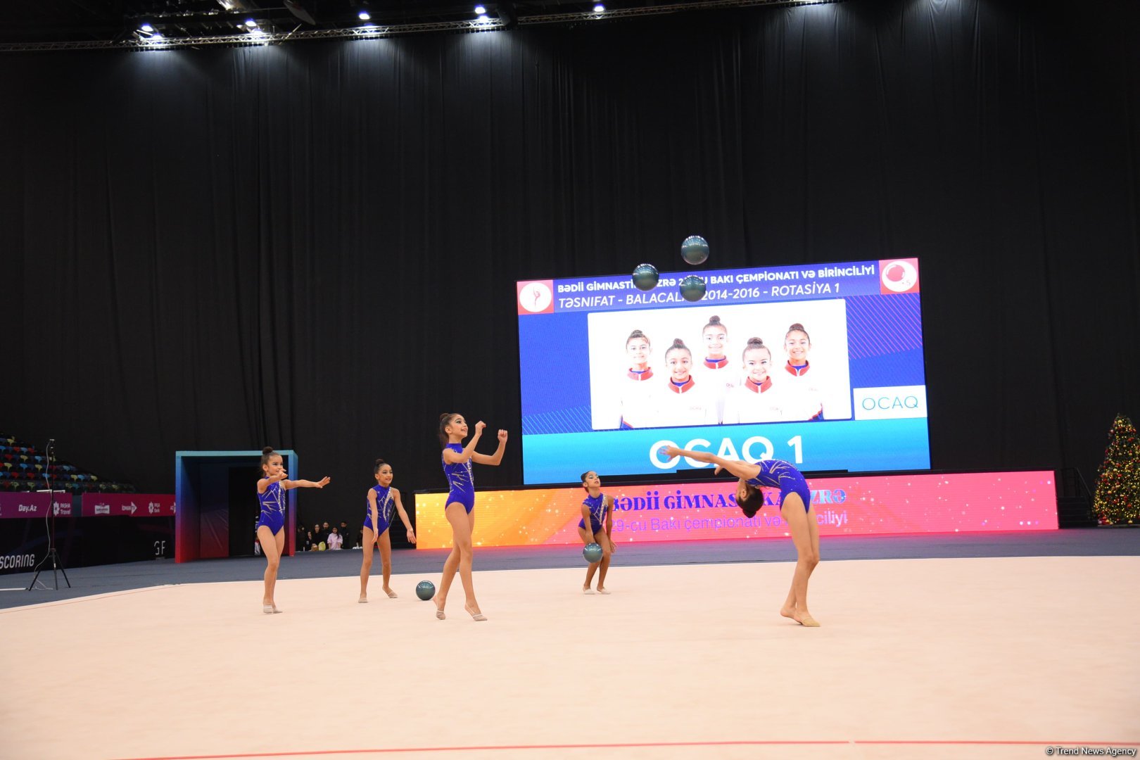 Bədii Gimnastika üzrə 29-cu Bakı çempionatı ve birinciliyi davam edir (FOTO)