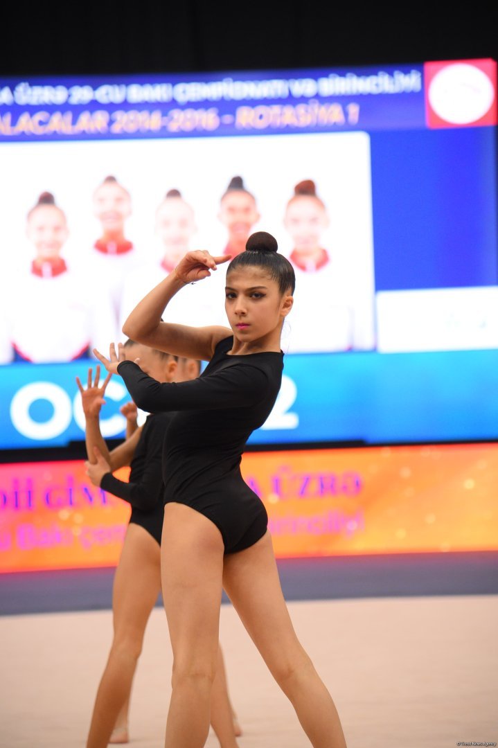 Bədii Gimnastika üzrə 29-cu Bakı çempionatı ve birinciliyi davam edir (FOTO)