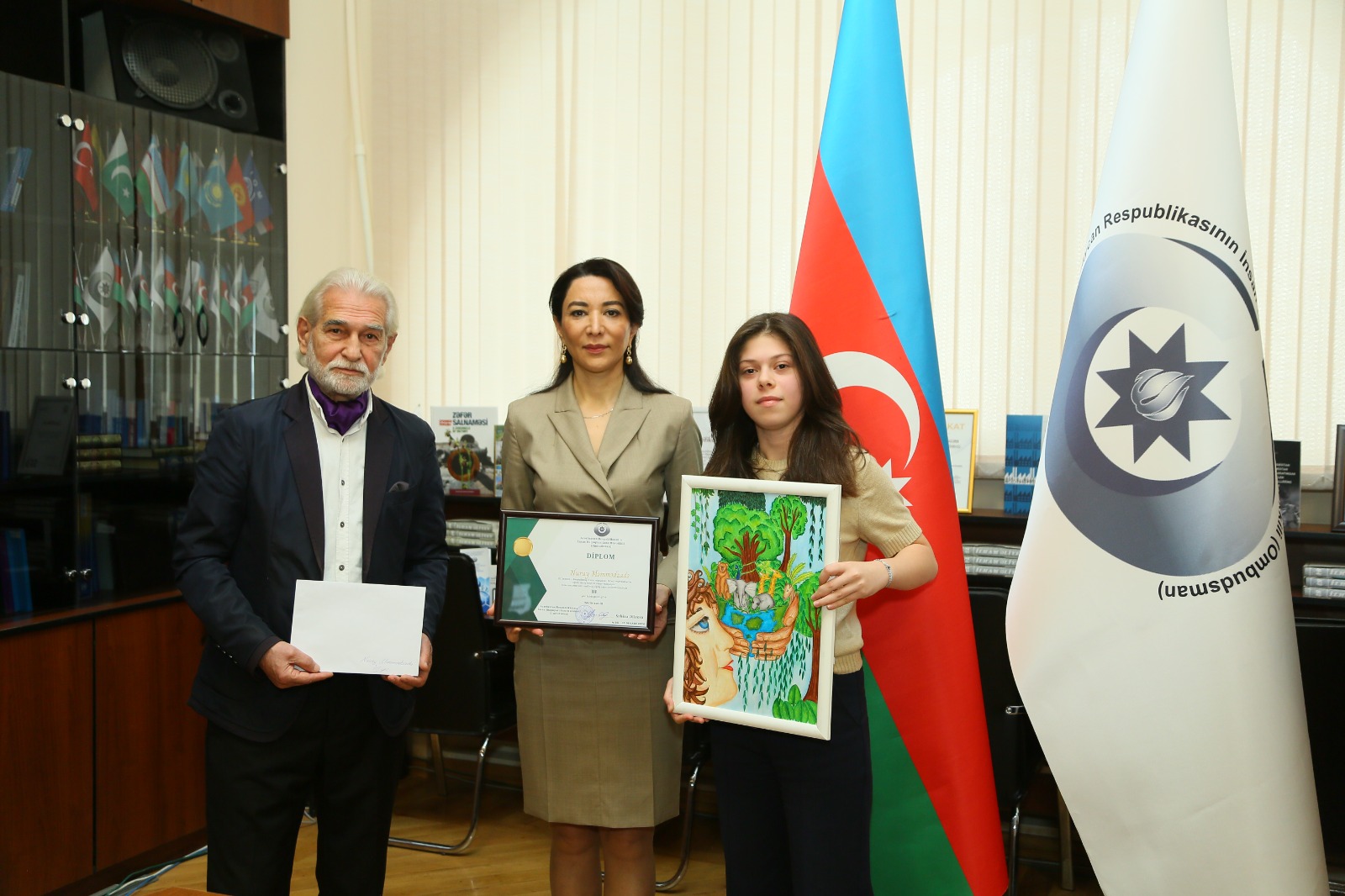 Beynəlxalq İnsan Hüquqları Gününə həsr edilmiş tədbir təşkil olunub (FOTO)