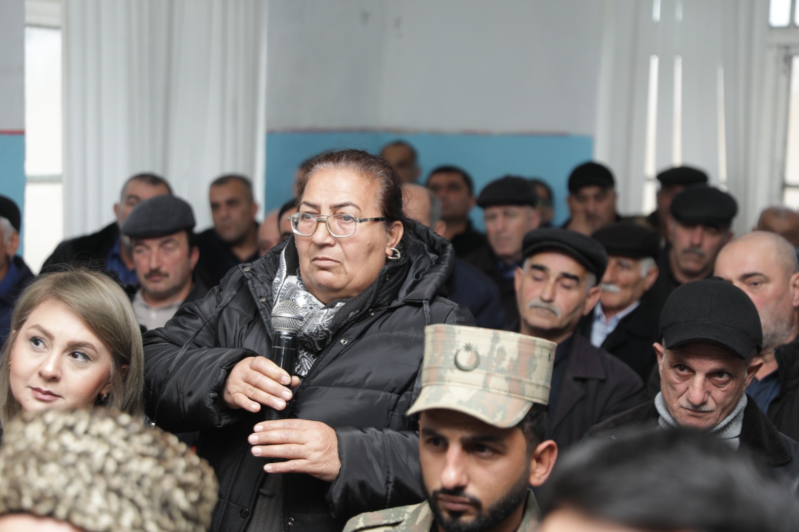 Xaçmazın Yergüc kəndində növbəti səyyar qəbul keçirilib (FOTO)