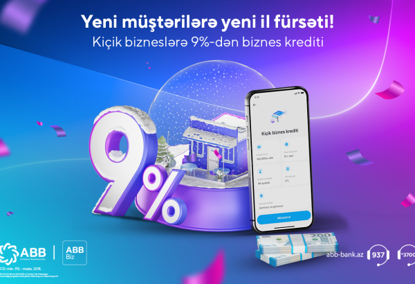 ABB Biz-də qeydiyyatdan keçib Mobil POS istifadə et, kiçik biznes üçün 9%-lə kredit al!