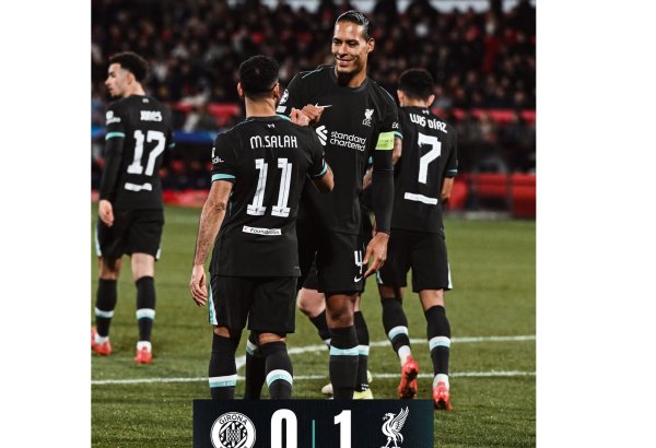 "Liverpul" Çempionlar Liqasında ardıcıl 6-cı qələbəsini qazanıb