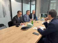 Azərbaycan ilə İsveç Xəzərdə külək enerji layihələrində əməkdaşlıq məsələlərini müzakirə edib (FOTO)
