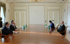 Prezident İlham Əliyev Amerika İsrail İctimai Əlaqələr Komitəsinin prezidentini və yeni seçilmiş prezidentini qəbul edib (FOTO/VİDEO) (YENİLƏNİB)