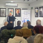 Salonikidə Ulu Öndər Heydər Əliyevin xatirəsi anılıb (FOTO)