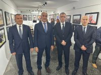 Salonikidə Ulu Öndər Heydər Əliyevin xatirəsi anılıb (FOTO)