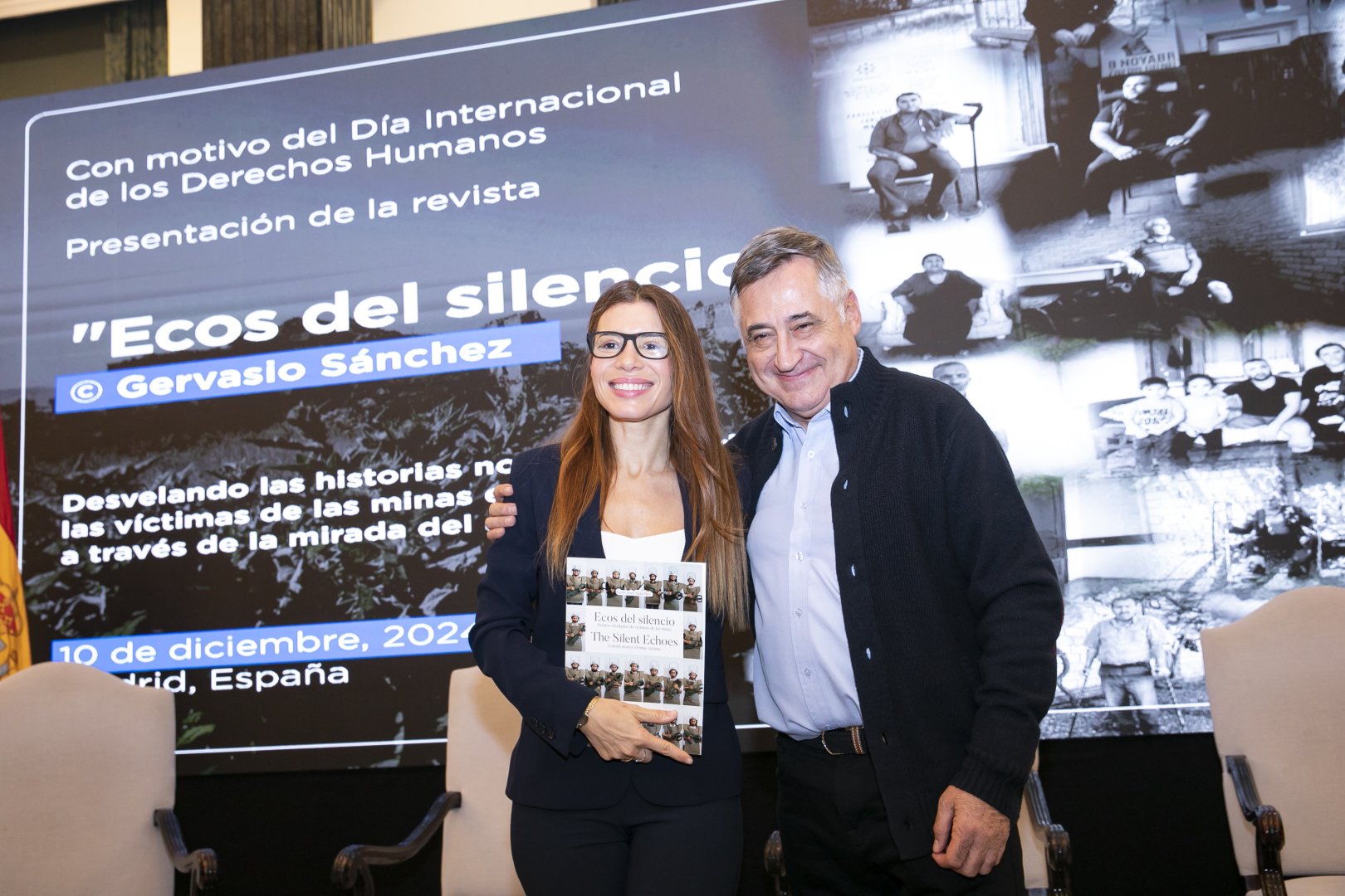 Madriddə tanınmış jurnalist-fotoqraf Gervasio Sançezin Azərbaycanın mina problemindən bəhs edən jurnalının təqdimatı keçirilib (FOTO)
