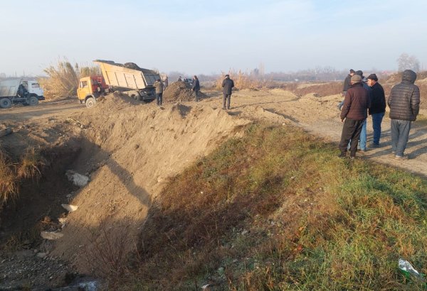 Şirvan kanalının Göyçaydan keçən hissəsi tam bərpa edilib (FOTO)