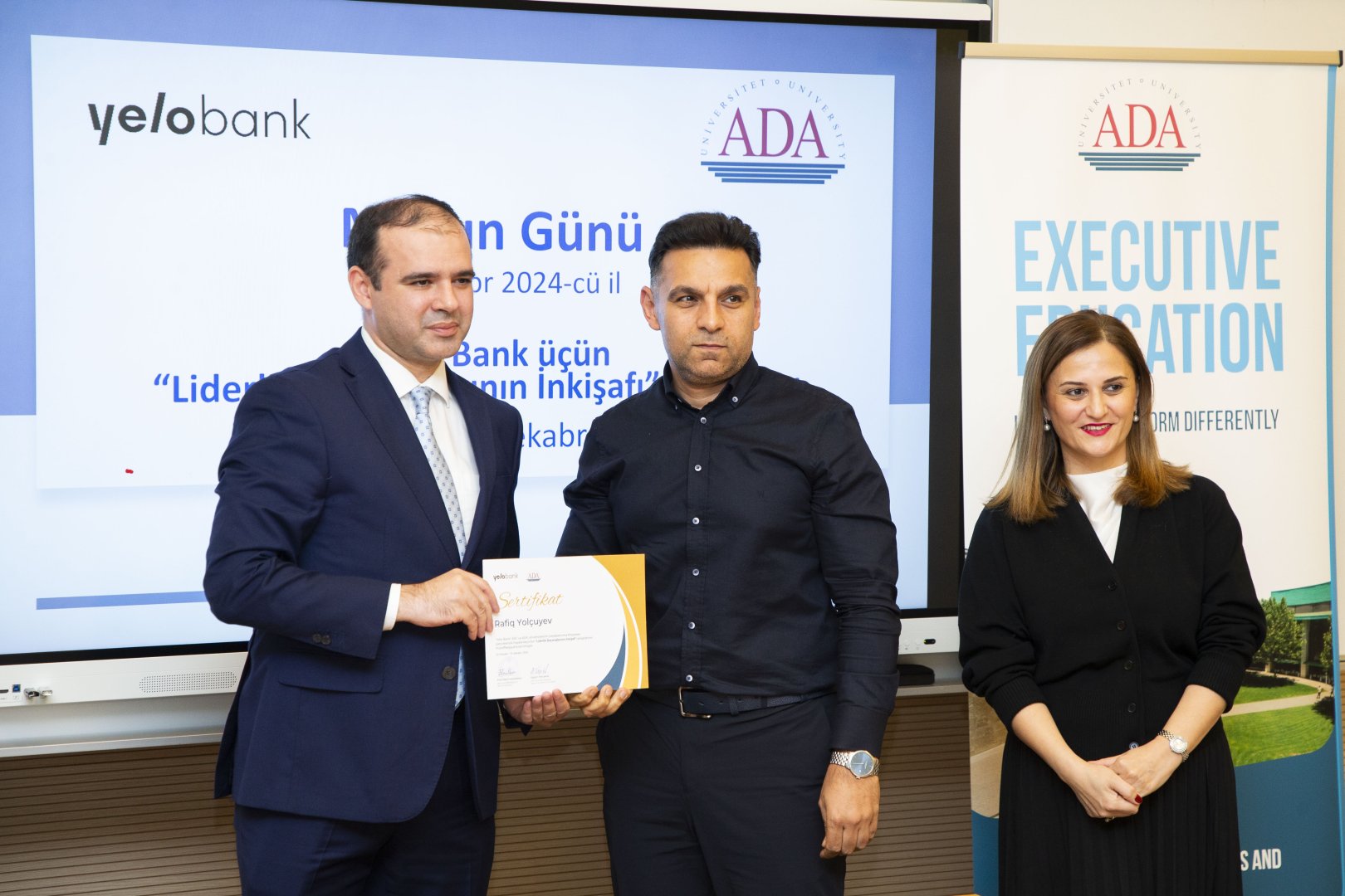 Yelo Bank əməkdaşları üçün təşkil edilmiş liderlik proqramı başa çatdı (FOTO)