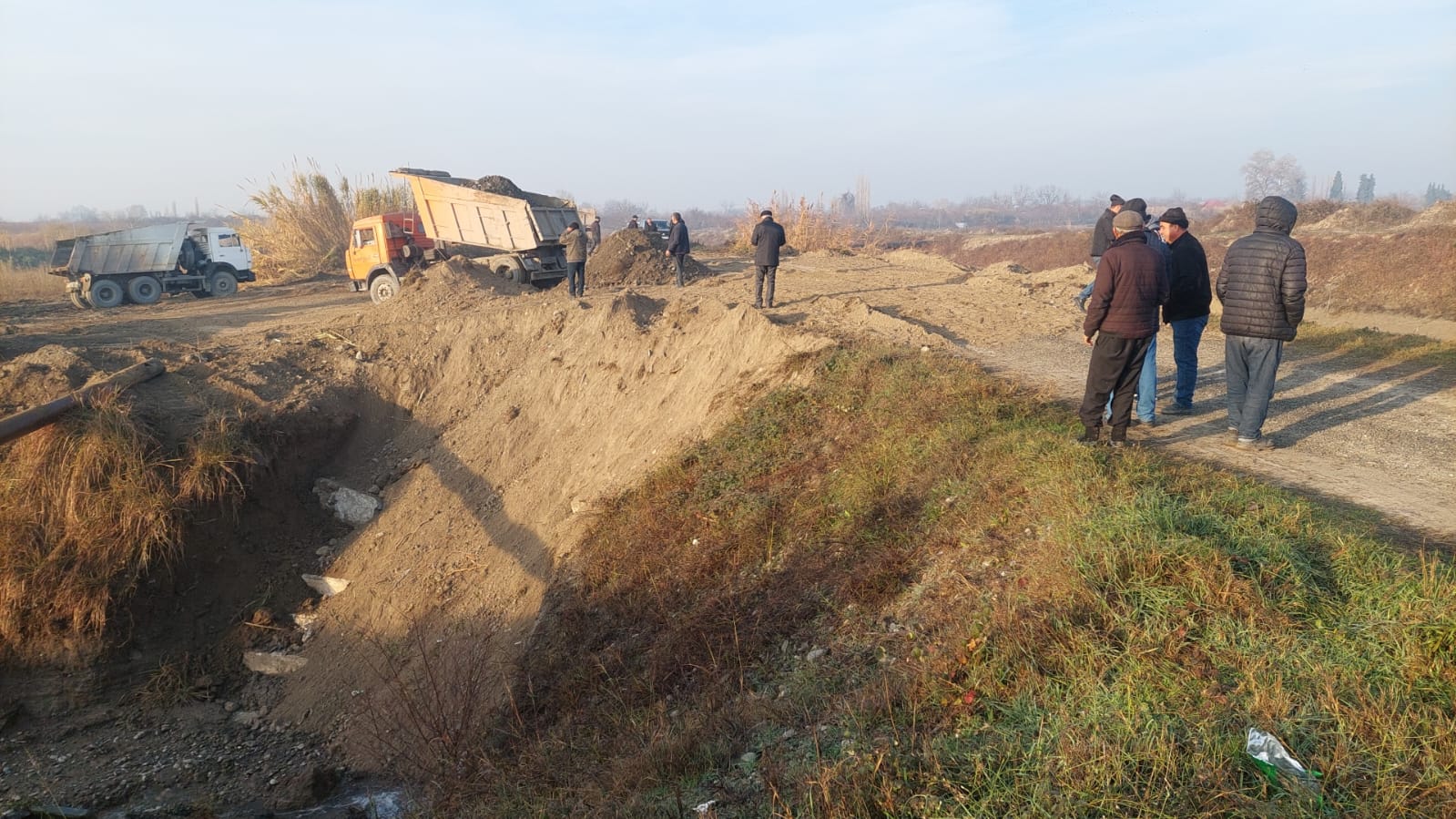 Şirvan kanalının Göyçaydan keçən hissəsi tam bərpa edilib (FOTO)