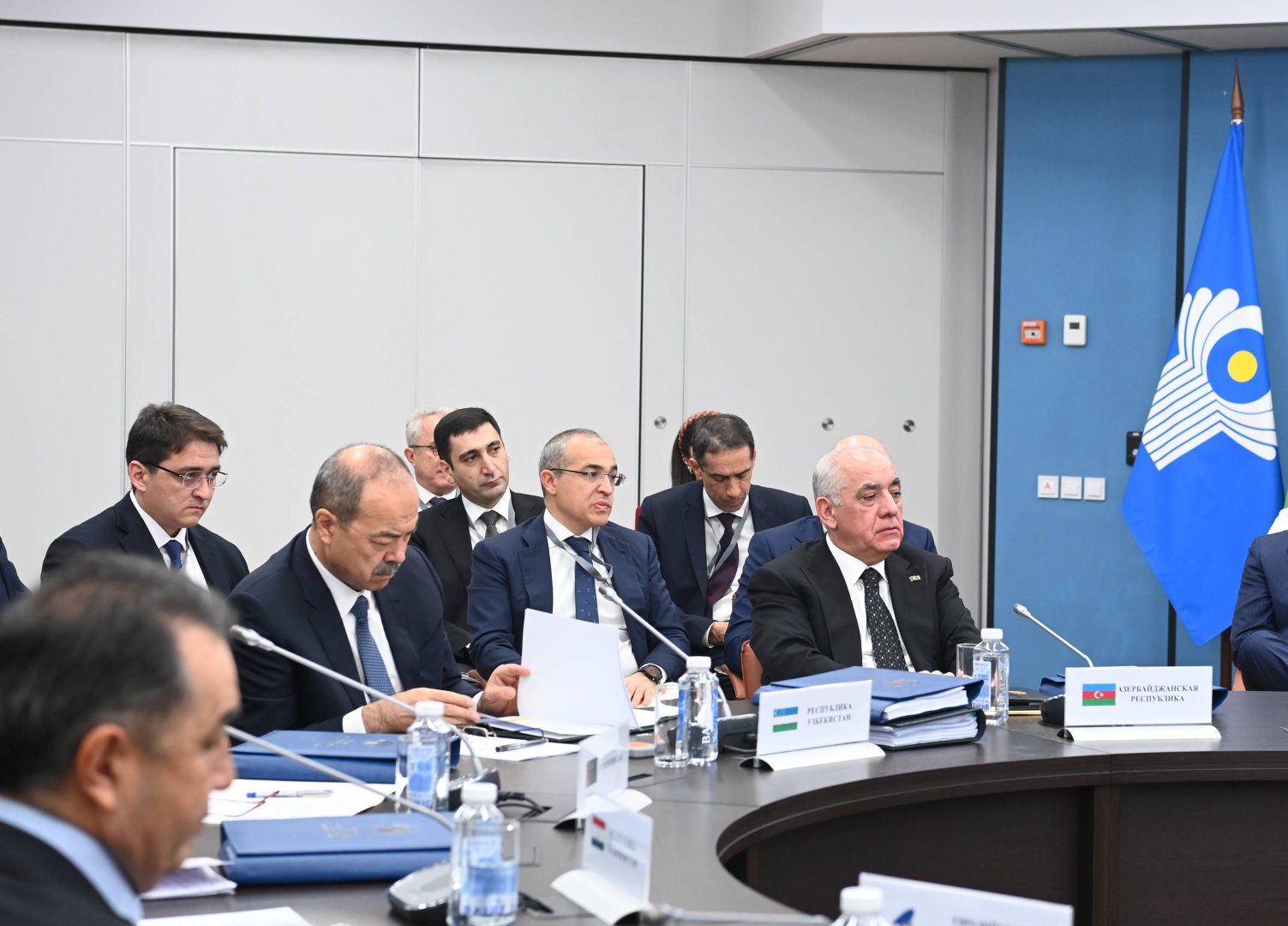 Moskvada MDB Hökumət Başçıları Şurasının iclası keçirilib (FOTO) (ƏLAVƏ OLUNUB)