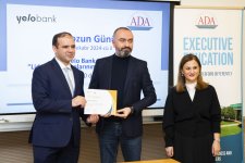 Yelo Bank əməkdaşları üçün təşkil edilmiş liderlik proqramı başa çatdı (FOTO)