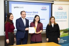 Yelo Bank əməkdaşları üçün təşkil edilmiş liderlik proqramı başa çatdı (FOTO)