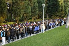 Azərbaycan Könüllüləri Ulu Öndər Heydər Əliyevin məzarını ziyarət ediblər (FOTO)