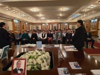 Azərbaycan Könüllüləri Ulu Öndər Heydər Əliyevin məzarını ziyarət ediblər (FOTO)