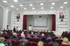 Xaçmaz rayonunda  "Əbədiyaşar Lider" adlı konfrans keçirilib (FOTO)