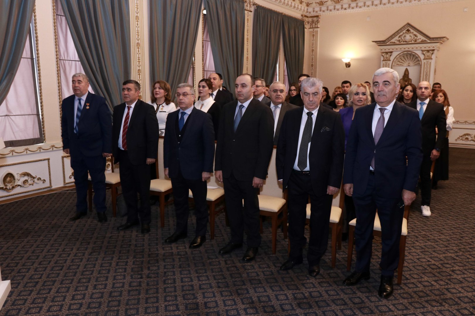Dövlət Komitəsində Ulu Öndər Heydər Əliyevin xatirəsi anılıb (FOTO)
